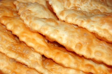 pasta cheburek adında yakın çekim