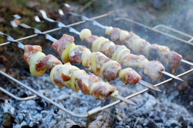 Şiş kebap.