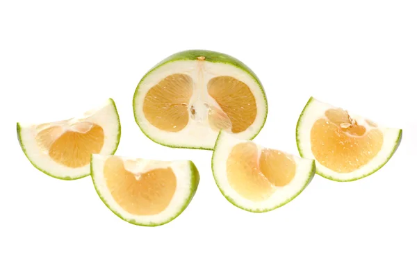 Oroblanco (Citrus kicsim) — Stock Fotó