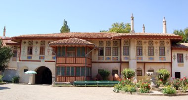 Khan's Palace in Bakhchisaray clipart