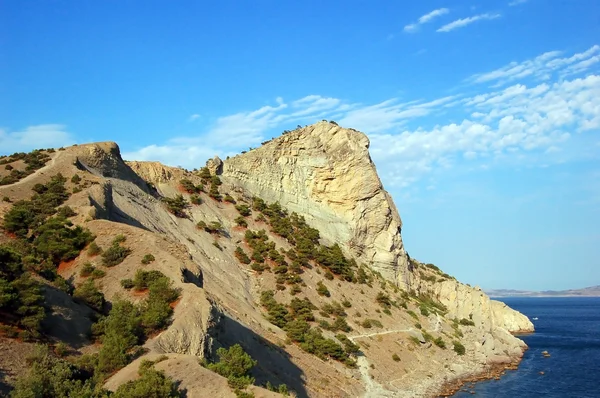 Rock and sea, Noviy svet — Stock Photo, Image