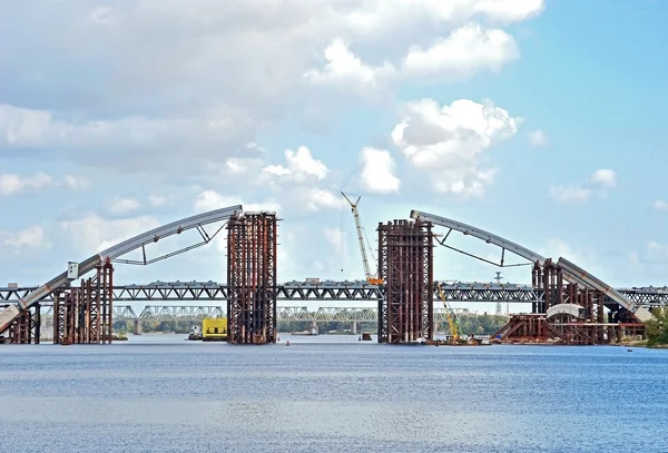 Γέφυρα εργοτάξιο — Φωτογραφία Αρχείου