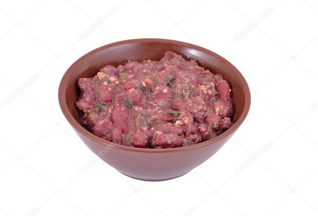 Lobio - stewed red legume