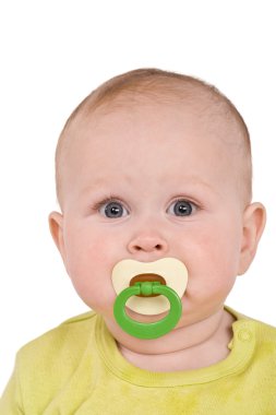 Portrait baby boy clipart