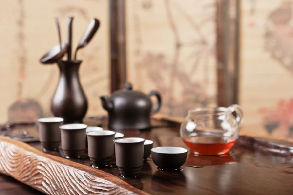 Tea ceremony in asia style — Stock Photo, Image