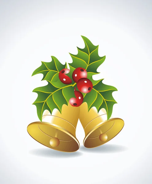 Cloches de Noël vectorielles — Image vectorielle