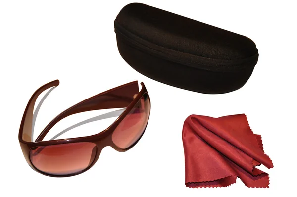 stock image Eyeglasses with case