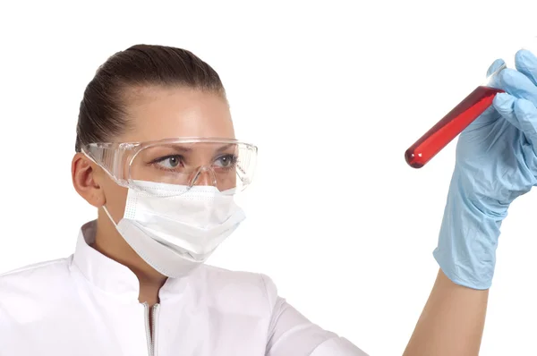 stock image Scientist working in the laboratory