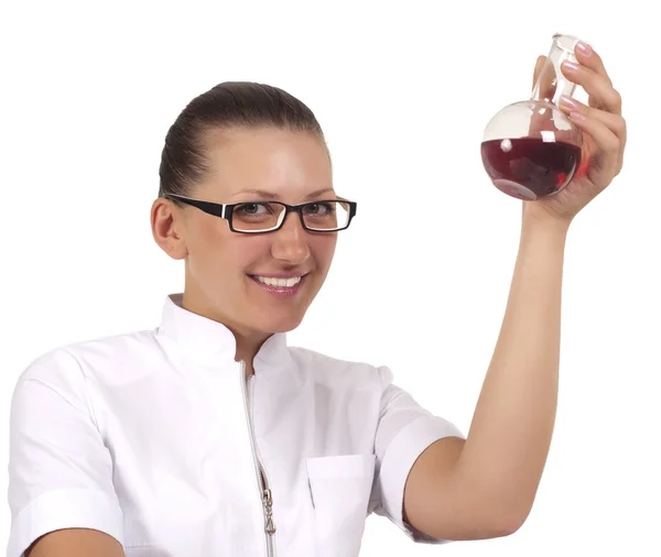 Scientist working in the laboratory Royalty Free Stock Photos