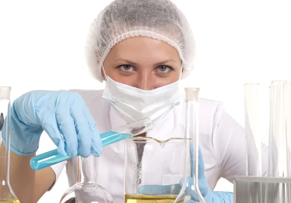 Scientist working in the laboratory — Stock Photo, Image