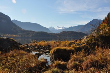 Alp Buzulu, yatay