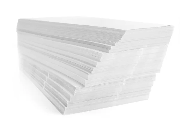 Pilha de papel — Fotografia de Stock
