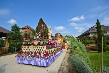 Tayland çiçek araba 1