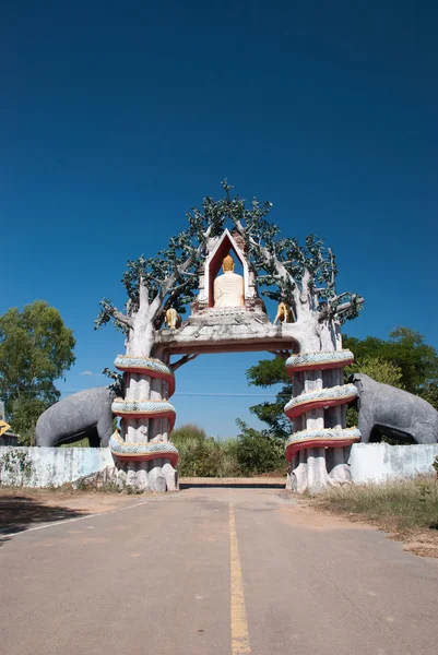 Thai templom bejárata 2 — Stock Fotó