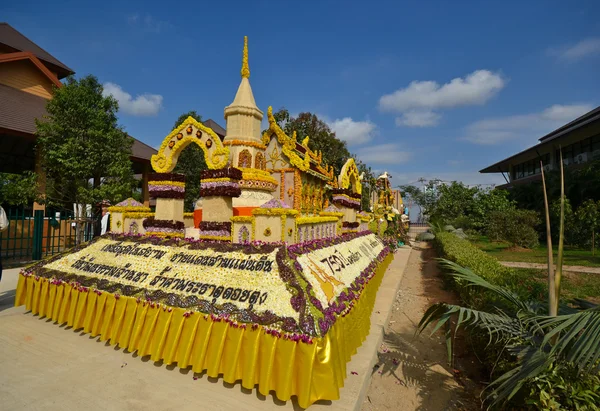 Цветочный автомобиль Таиланда — стоковое фото