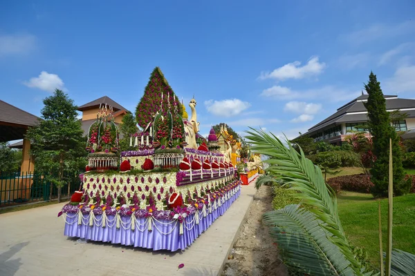 Tayland çiçek araba 1 — Stok fotoğraf
