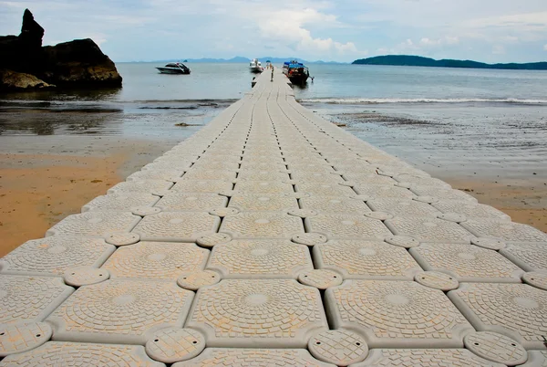 Sea walk way — Stock Photo, Image