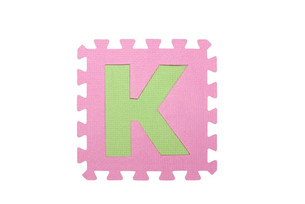 Letter k — Stock Photo, Image