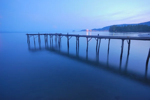 Bridge at twilight — Stock Photo, Image