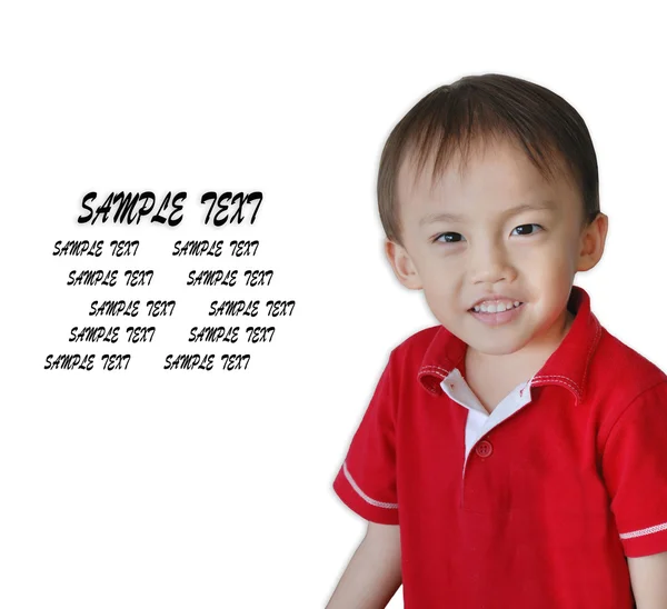 Söt ung asiatiska pojke — Stockfoto