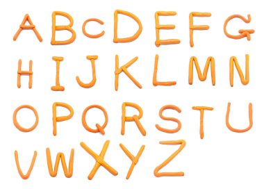 Clay font a to z