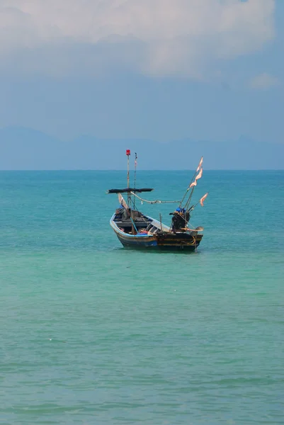 Boat in the sea — Stock Photo, Image