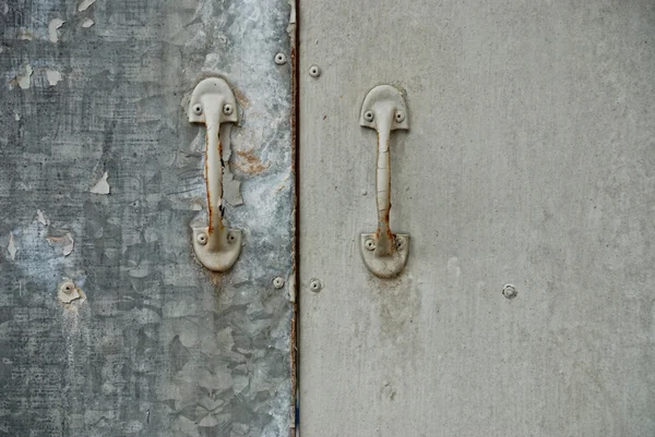 Old metalic door — Stock Photo, Image