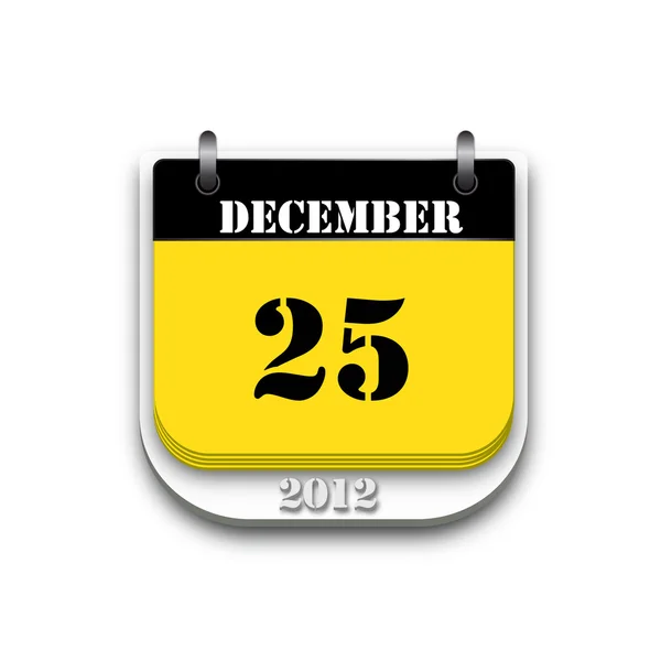 2012 年カレンダー — ストック写真
