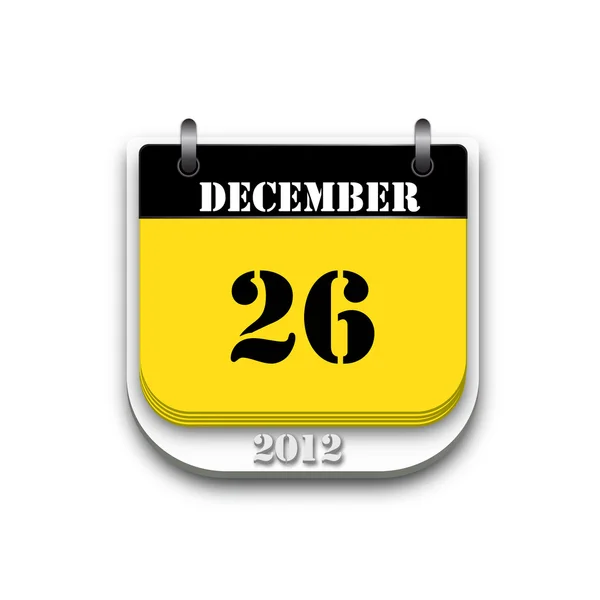 2012 kalender — Stockfoto