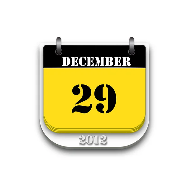 Kalendář 2012 — Stock fotografie