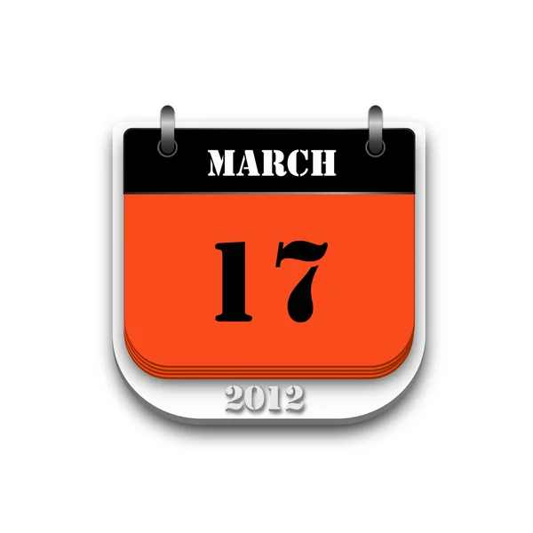 Kalender 2012 — Stok Foto