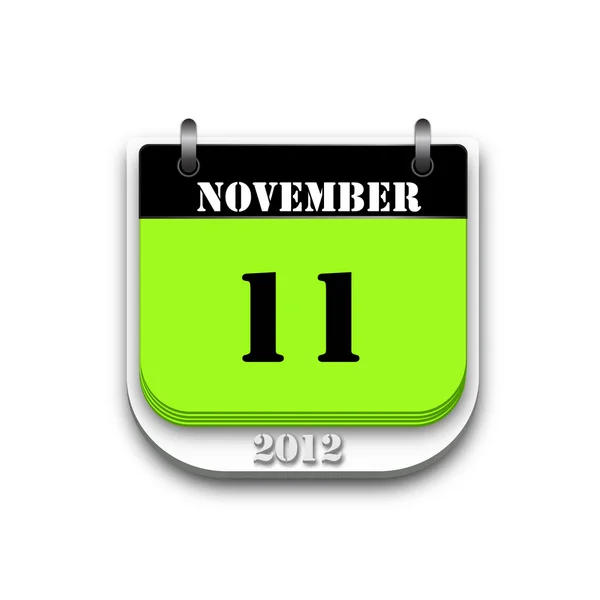 Kalendarz 2012 — Zdjęcie stockowe