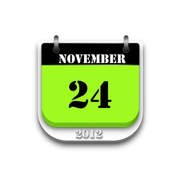 Kalender 2012 — Stok Foto