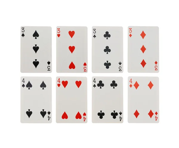Карткова гра — стокове фото