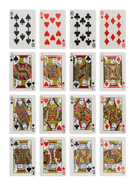 纸牌游戏 — 图库照片