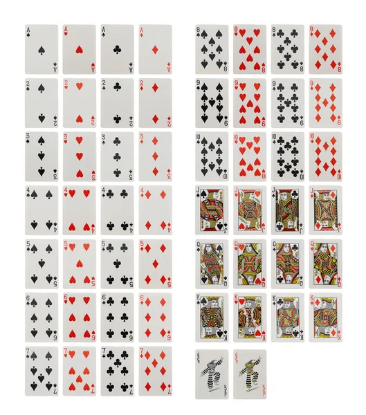 纸牌游戏 — 图库照片