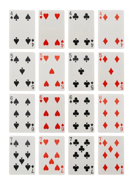 Карткова гра — стокове фото