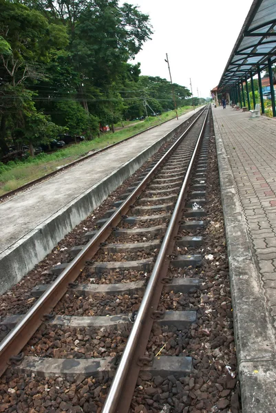 Ferroviária na Tailândia — Fotografia de Stock