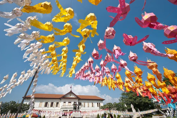 치앙마이 loy krathong 축제 — 스톡 사진