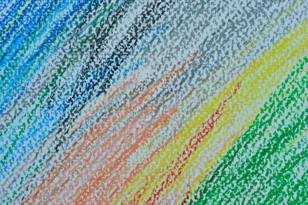 Abstracte kleurrijke potlood kleur — Stockfoto