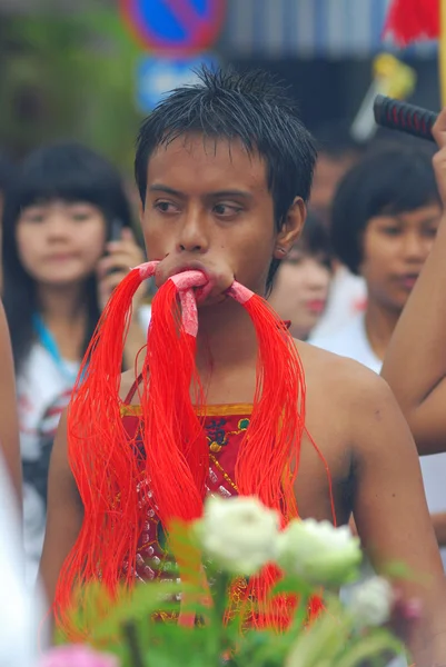 푸 켓 태국 채식 축제 2010 — 스톡 사진