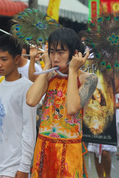 फुकेत थायलंड शाकाहारी उत्सव 2010 — स्टॉक फोटो, इमेज