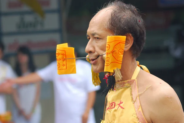 फुकेत थायलंड शाकाहारी उत्सव 2010 — स्टॉक फोटो, इमेज