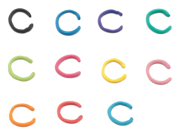 C の文字のセット — ストック写真