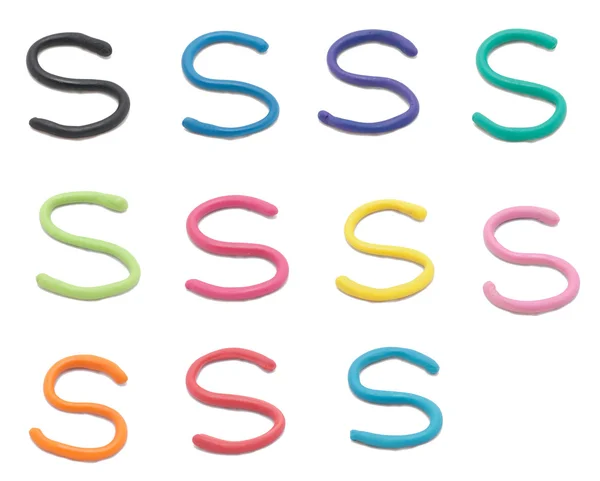 S の文字のセット — ストック写真