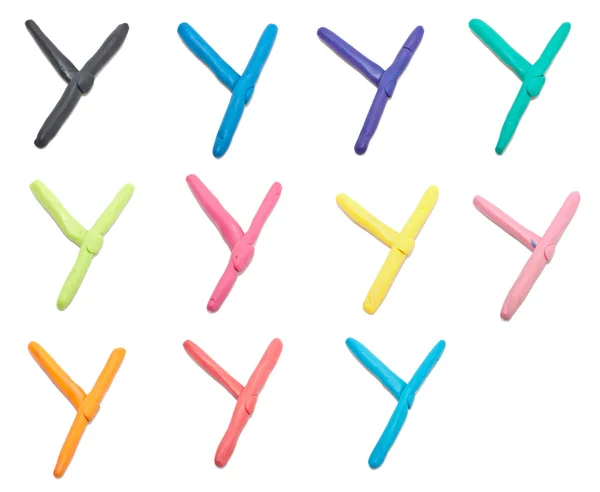 Y 文字のセット — ストック写真