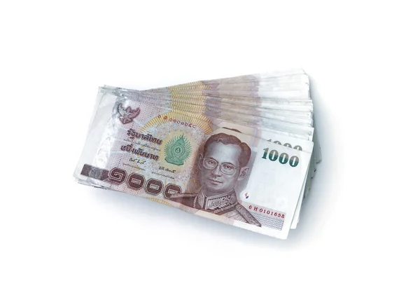 Billetes tailandeses —  Fotos de Stock