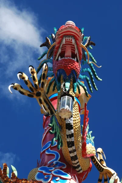 Rzeźba smoka — Zdjęcie stockowe