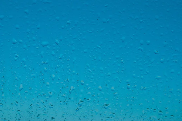 Kapka vody na sklo — Stock fotografie