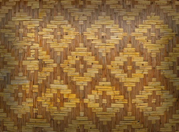 Bambus stěna v thajštině — Stock fotografie